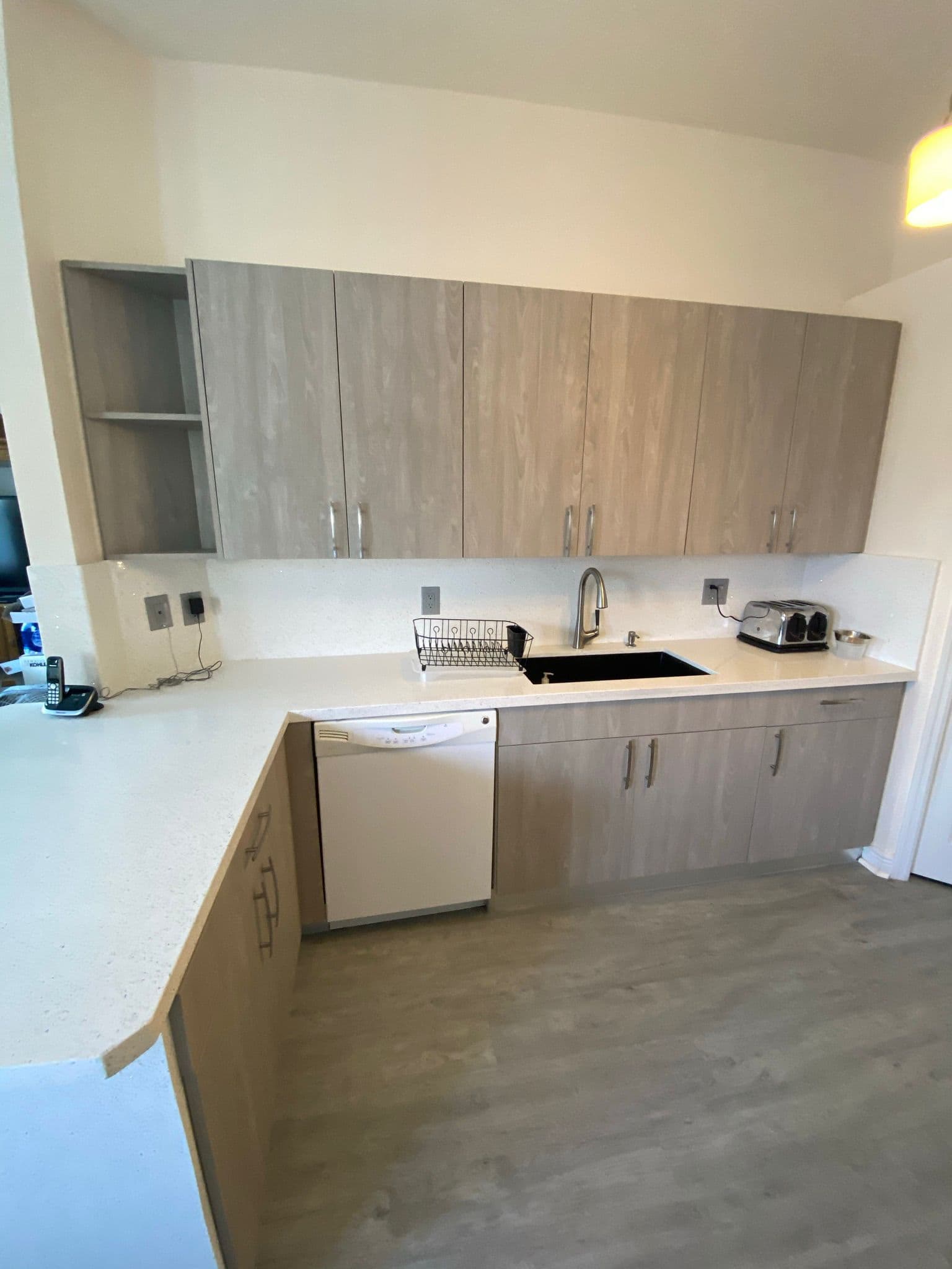 Custom kitchen cabinets with premium finishes