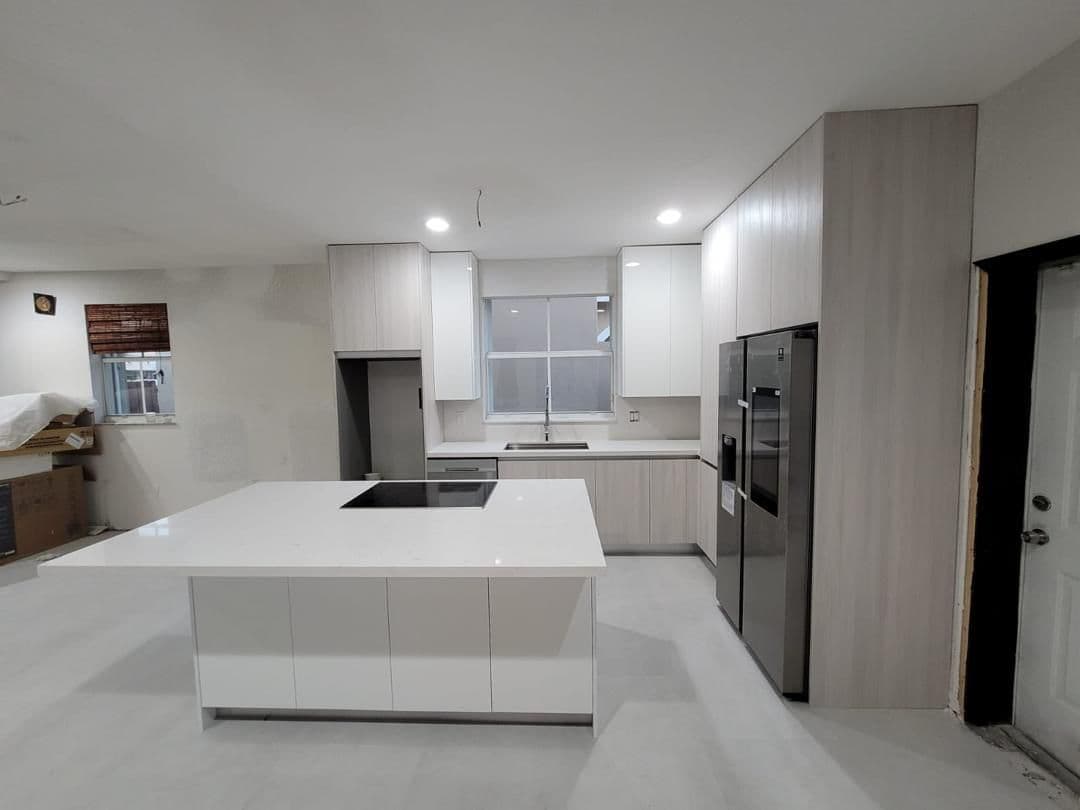 Premium kitchen countertop installation