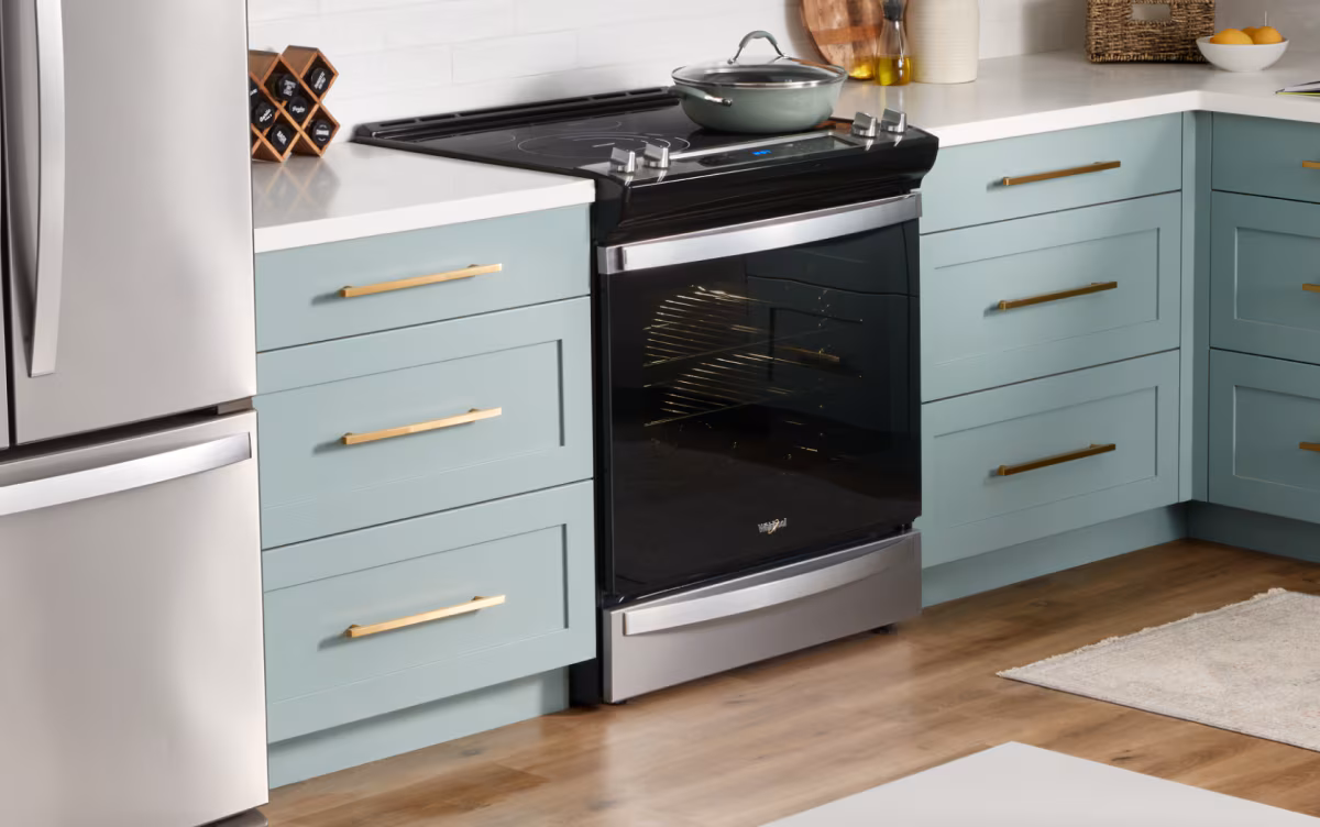 Professional grade kitchen appliance installation